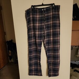 Derek Heart Black and White Plaid Lounge Pants